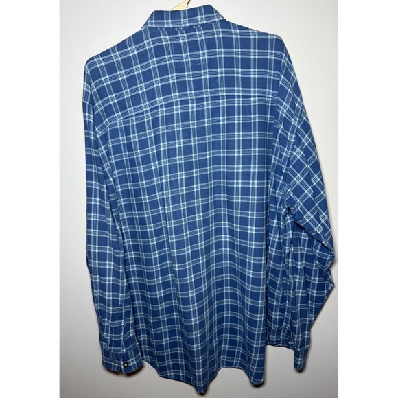 Levi's Men's XL Blue Plaid Flannel Classic Casual Style - Picture 3 of 6